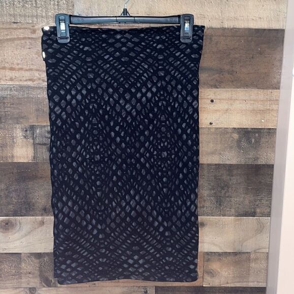 Lululemon Vinyasa Scarf *Fleece Simply Lace Play Dark Slate Black / Dark Slate - Picture 6 of 11